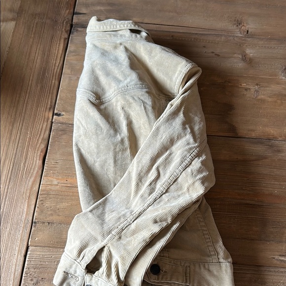 Vintage Abercrombie & Fitch Tan Corduroy Jacket, Y2K, Size S - Picture 3 of 4